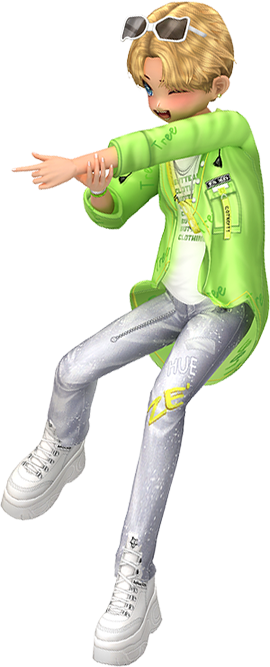 ảnh nhân vật trang trí phải bạn nhảy