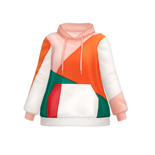 Hoodie đa sắc, phối rực rỡ, Weosy (đôi) 7 ngày